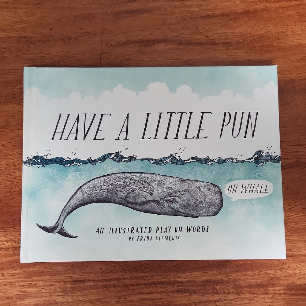 'Have a Little Pun' Kids Book - Blue